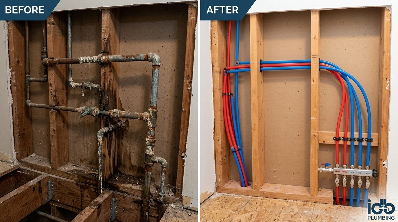 Whole-Home PEX Repipe — Auburn, WA